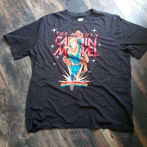 Womens Captin Marvel tee shirt